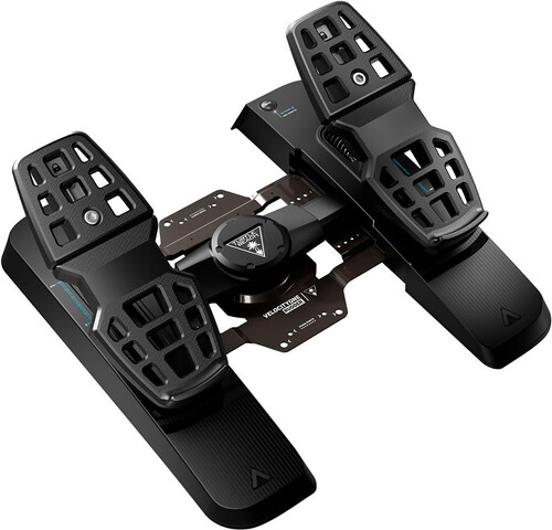 TB XBX VELOCITYONE RUDDER UNI PEDALS BLK