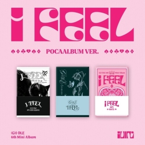 (G)I-DLE - I Feel - Pocaalbum Version - incl. QR Card, 2 Photocards + 2 Stickers