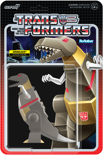 TRANSFORMERS REACTION FIGURES WAVE 08 - GRIMLOCK (