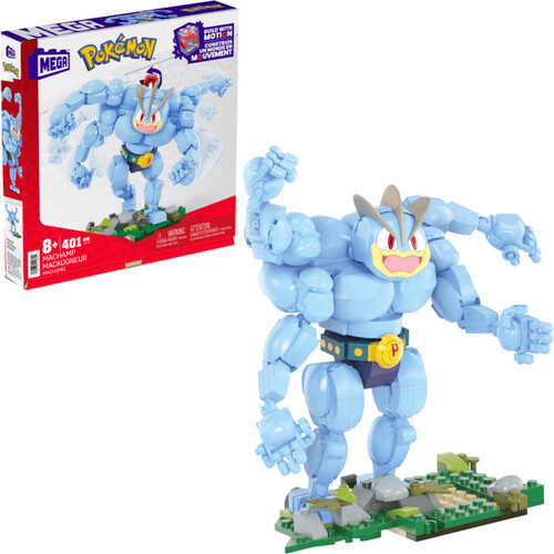 POKEMON MACHAMP BUILDING TOY SET