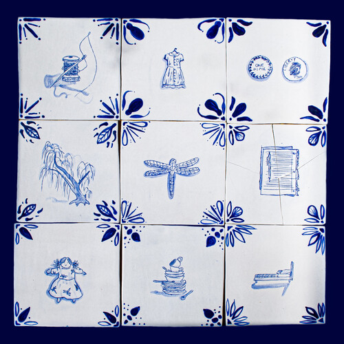 Ava Mccoy - Dragonfly (Blue) vinyl record cover