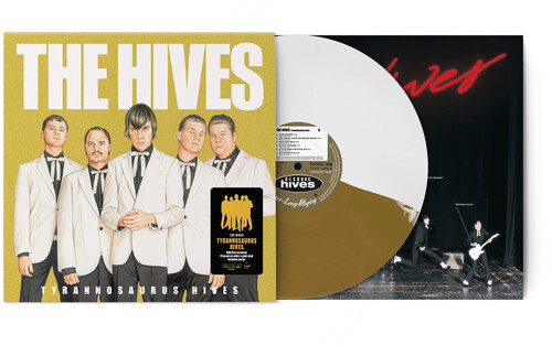 Tyrannosaurus Hives - Limited White & Gold Colored Vinyl