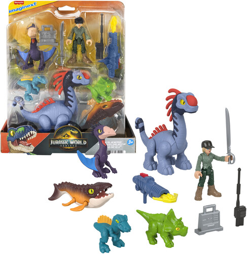 Fisher Price - Jurassic World: Rebirth Imaginext Land, Sea, Air Multipack