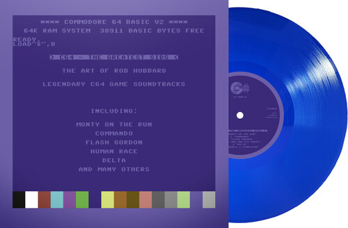 C64 Greatest Sids: The Art Of Rob Hubbard - Limited To 100 Handnumbered Edition (Blue Vinyl)