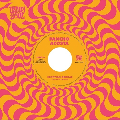 Pancho Acosta / Money Chicha - Egyptian Reggae vinyl record cover