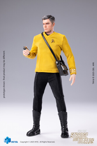 6IN STAR TREK STRANGE NEW WORLDS PIKE FIGURE
