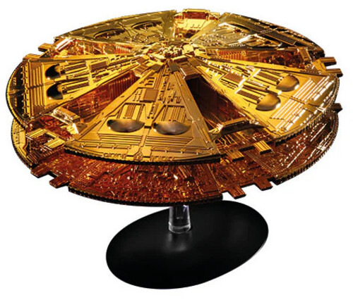 BATTLESTAR GALACTICA CLASSIC CYLON BASESHIP GOLD