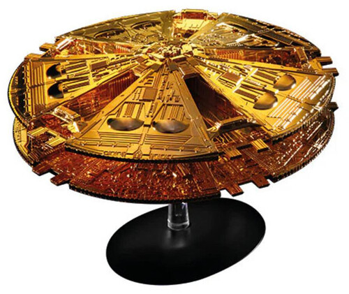 BATTLESTAR GALACTICA CLASSIC CYLON BASESHIP GOLD