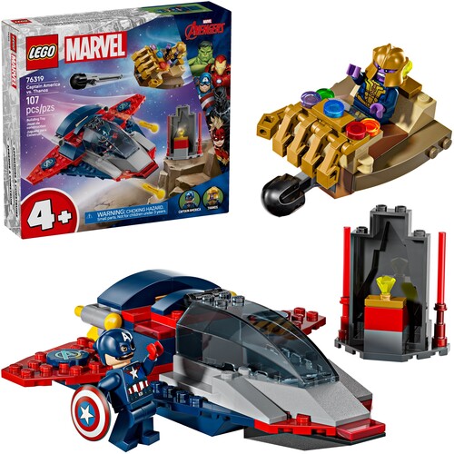 SUPER HEROES MARVEL CAPTAIN AMERICA VS THANOS