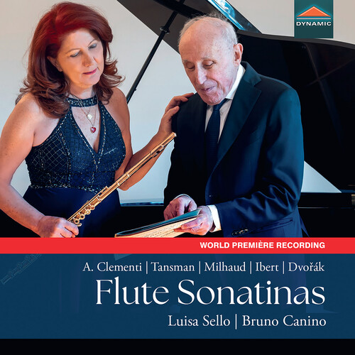 A. Clementi, Tansman, Milhaud, Ibert & Dvorak: Flute Sonatinas