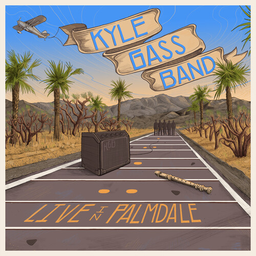 Kyle Gass  Band - Live In Palmdale vinyl record cover
