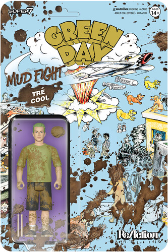 GREEN DAY REACTION FIGURES WAVE 01 (MUD FIGHT) - T