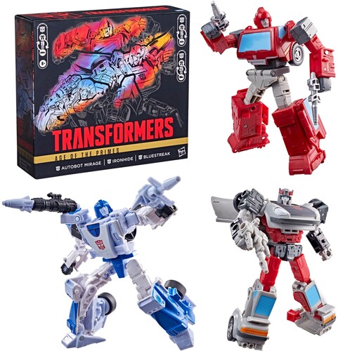 TRANSFORMERS AOTP 3PK MIRAGE, IRONHIDE, BLUESTREAK