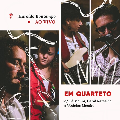 Haroldo Bontempo - Ao Vivo Em Quarteto vinyl record cover