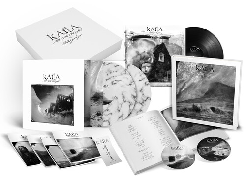 Allt Thetta Helvitis Myrkur (Hardcover Book) (White/ Black Marble)