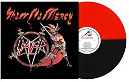Slayer - Show No Mercy [Limited Edition Transparent Red & Black Split LP]