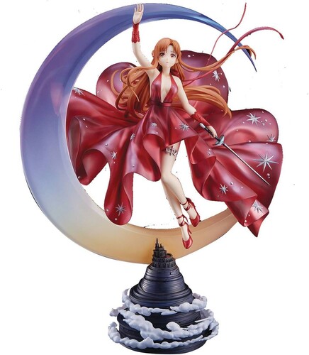 SWORD ART ONLINE ASUNA CRYSTAL DRESS 1/ 7 PVC FIG