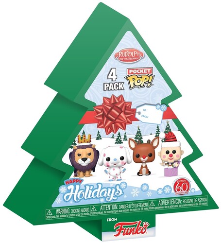 FUNKO POCKET POP RUDOLPH TREE HOLIDAY BOX