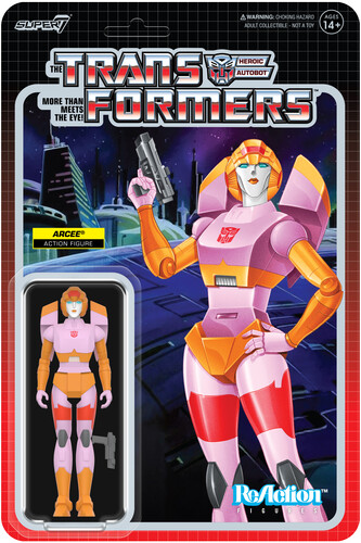 TRANSFORMERS REACTION FIGURES WAVE 08 - ARCEE (PIN