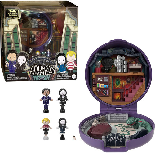 POLLY POCKET COLLECTOR ADDAMS FAMILY COMPACT