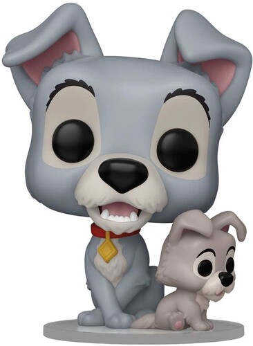 POP LADY & THE TRAMP TRAMP WITH PUPPY 70TH ANNIV