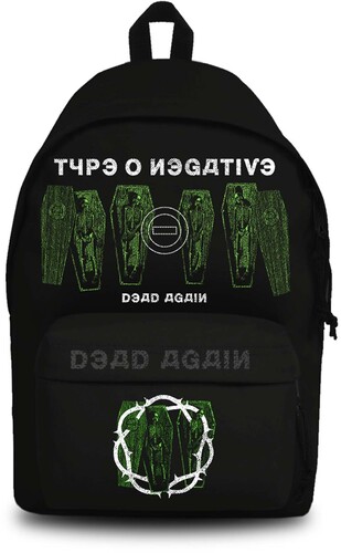 Rocksax - Type O Negative - Dead Again - Daypack with Laptop Pocket (Black)