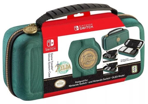 Switch Accessory: Case - RDS Game Traveler Deluxe System Case - Zelda Tears of the Kingdom: Officially Licensed by Nintendo