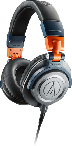 AUDIO TECHNICA ATHM50XLAB PRO MNT HDPHN BLK/ BLU/ OR