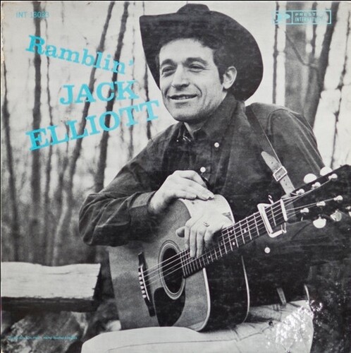 Ramblin Elliott Jack - Ramblin Jack Elliott (Blue) vinyl record cover