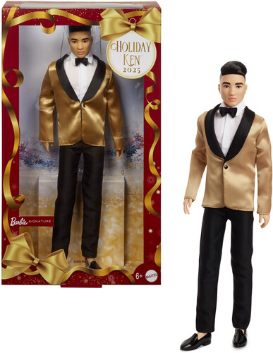 BARBIE HOLIDAY KEN DOLL 2025 ASIAN
