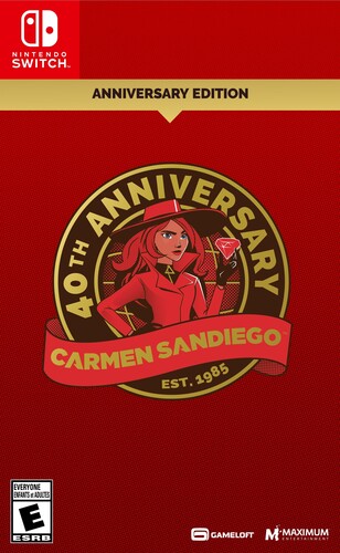 Carmen Sandiego 40th Anniversary Edition for Nintendo Switch