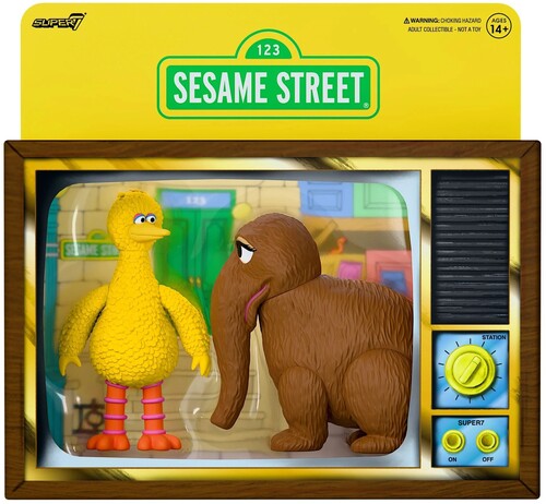 SESAME STREET - BIG BIRD AND MR. SNUFFLEUPAGUS 2PK