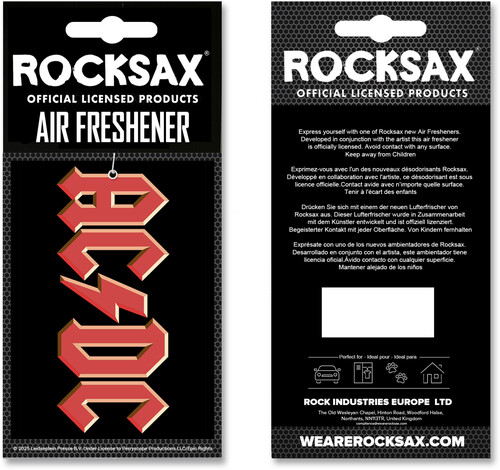 Rocksax - AC/DC - Logo - Air Freshener (Vanilla)