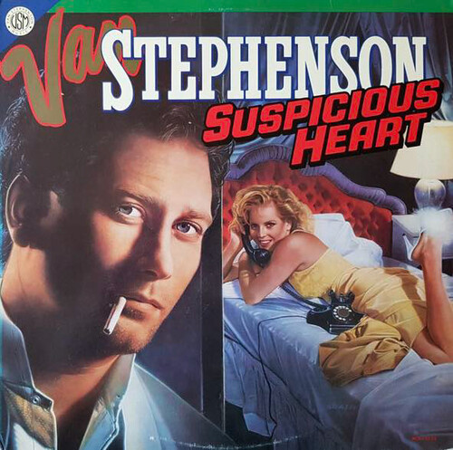 Van Stephenson - Suspicious Heart vinyl record cover