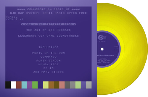 C64 Greatest Sids: The Art Of Rob Hubbard - Limited To 100 Handnumbered Edition (Yellow Vinyl)