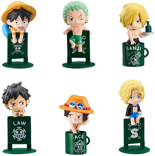 MEGAHOUSE ONE PIECE PIRATES ON VACATIONS (BOX/ 8) O