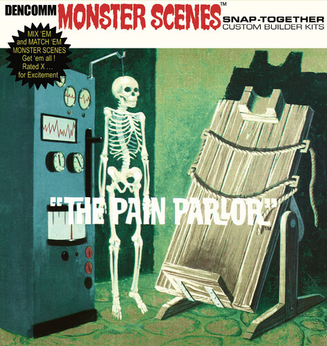 DENCOMM - Monster Scenes S1 - 1:13 Scale Model Kit - The Pain Parlor: 55th Anniversary Limited Edition