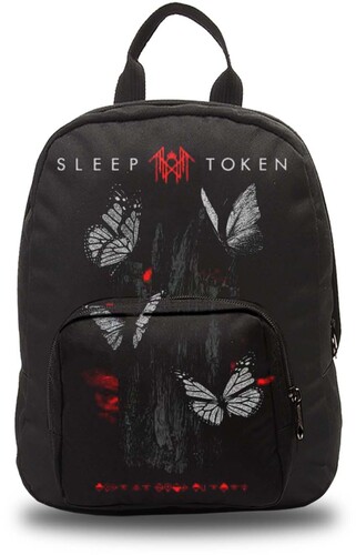 ROCKSAX SLEEP TOKEN BUTTERFLIES MINI BACKPACK BLK