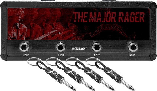 PLUGINZ CLIFF BURTON MAG JACK RACK LOGO WITH 4 KEY|alliance entertainment