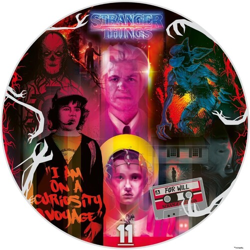 STRANGER THINGS 500 PIECE ROUND PUZZLE
