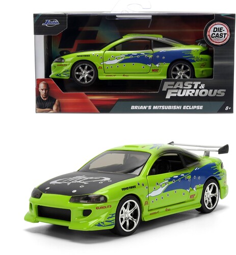JADA 1/32 HWR FF BRIANS MITSUBISHI ECLIPSE DIE-CAS|alliance entertainment