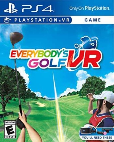 Pvr Everybody's Golf Vr - Everybody's Golf VR for PlayStation 4