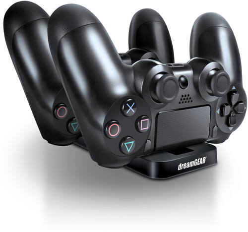 DG PS4 DUAL POWER DOCK CHARGER BLACK