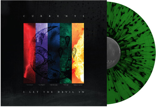 Currents - I Let The Devil In (Green W/ Black Splatter) (Blk