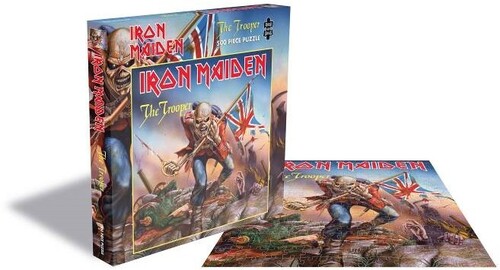 Iron Maiden the Trooper (500 Piece Jigsaw Puzzle) - Iron Maiden The Trooper (500 Piece Jigsaw Puzzle)
