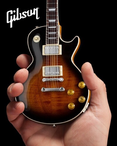 Axe Heaven Gibson Les Paul Traditional Tobacco Burst Mini Guitar Replica Collectible GG-122