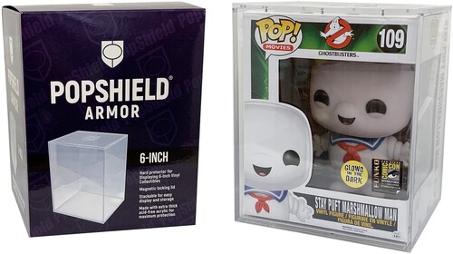 PopShield Armor - Funko POP! Hard Protectors 6 Inch - Single- Acrylic (Clear)