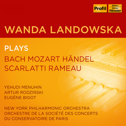 Bach, J.S. / Menuhin / New York Philharmonic Orch - Wanda Landowska Plays