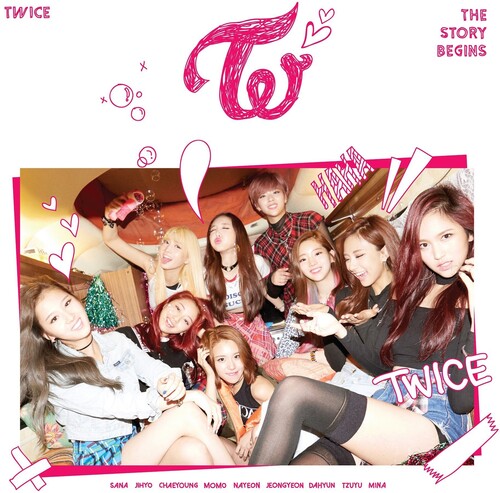 TWICE - Story Begins vinyl record cover