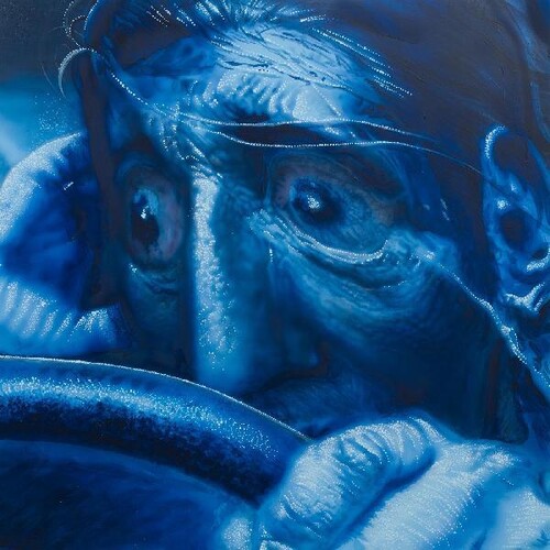 Ethan Flynn  P - Abandon All Hope (Blue) vinyl record cover